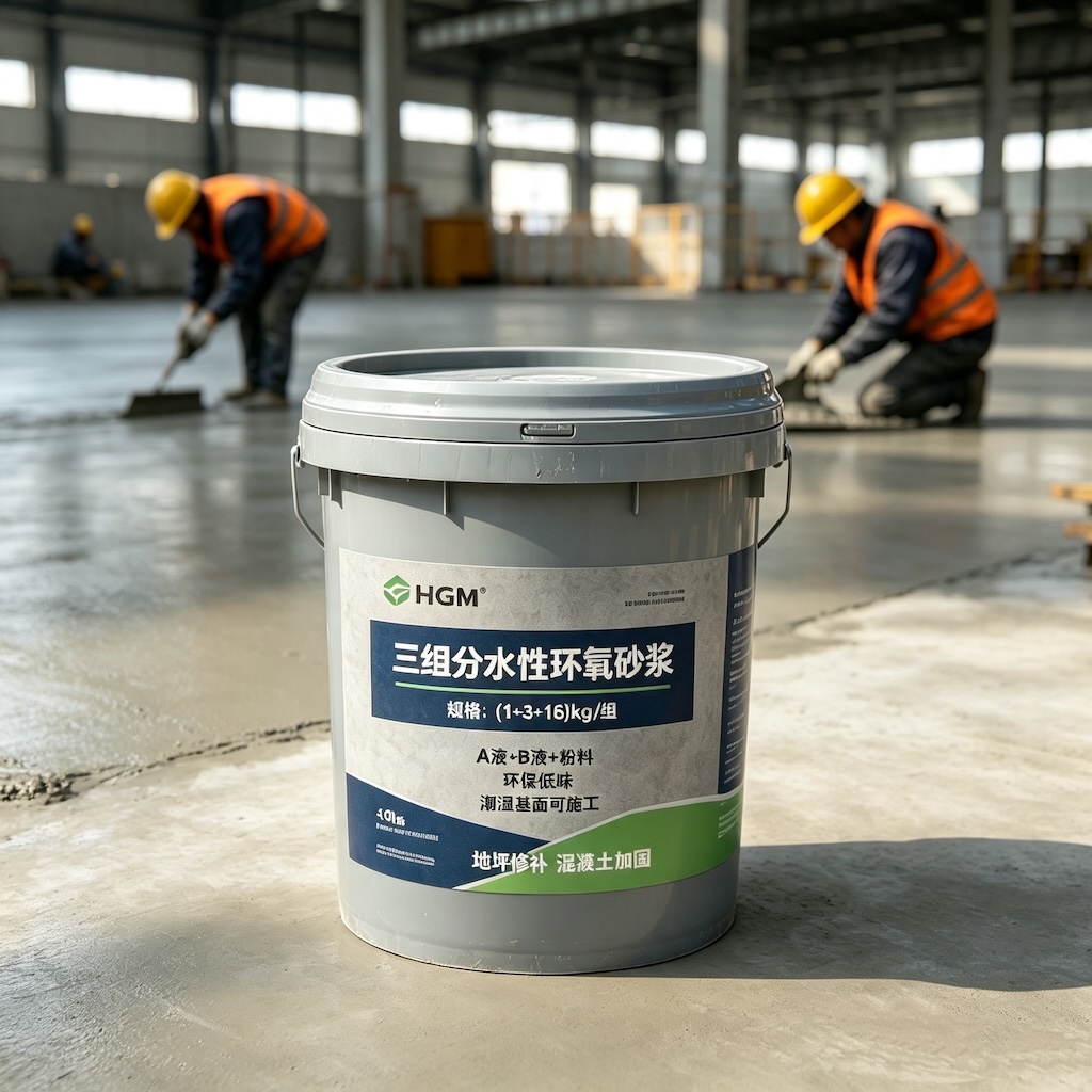 庐江三组份水性环氧砂浆